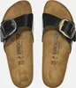 Birkenstock Damen Pantolette, schwarz(patentblackgold Produktbild-Vorschau 11