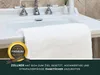 10er Set Handtücher 50x100 cm Baumwolle 450 g/qm weiß Produktbild-Vorschau 4