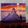 Glasbild T117, Wandbild Poster Motiv, 40x60cm  Steg Produktbild-Vorschau 1