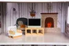 A dollhouse living room scene with furniture. Anteprima dell’immagine prodotto