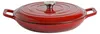 Flache Gusseisen-Auflaufform – 2,3 l – rotes Ombre Produktbild-Vorschau 1