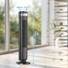 Turmventilator mit Fernbedienung & LED-Lichtleiste, leise, Produktbild-Vorschau 3