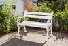 Blome Gartenbank Linderhof weiß 2-Sitzer Produktbild-Vorschau 2