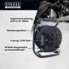 STROXX Kabeltrommel 40 m – Neopren, IP44, 4 Steckdosen, Produktbild-Vorschau 2