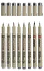 Sakura Pigma Micron, Grau, Hellgrau, Kunststoff, Rund, Produktbild-Vorschau 1