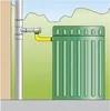 Collettore d'acqua per grondaie D. 80 mm - RIBIMEX PRRE080 Anteprima dell’immagine prodotto 3