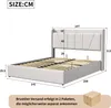 Fortuna Lai Polsterbett 140x200cm mit USB, Jugendbett Produktbild-Vorschau 7