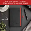 Buchkalender 2027 A5 Nero Rot Hardcover - 1 Woche 2 Seiten Produktbild-Vorschau 6