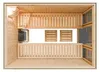 Innensauna Systemsauna Lara 2 mit 9kW -Kombiofen und ext. Produktbild-Vorschau 6