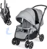 Geschwisterwagen 2 in 1, Doppelkinderwagen Faltbar Produktbild-Vorschau 1