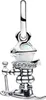 A silver charm of a skier with an opal stone. Voir les images du produit