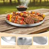 Sada 6 nerezových tanierov 26 cm na kempovanie Náhľad obrázku produktu 3