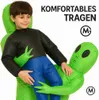 ET Alien Aufblasbares Kostüm Monster Cosplay Kinder DE. Produktbild-Vorschau 2