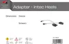 F2 INTEC Step in Adapter Absätze für Hardboots von Deeluxe Produktbild-Vorschau 2