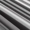 Bettwäsche Set 155x220 cm Grau Gestreift Baumwolle Produktbild-Vorschau 5