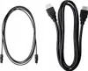 Two different types of cables are shown against a white background. Produktbild-Vorschau