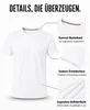 Mivaro Herren T-Shirt 5er Pack Basic Rundhals - Männer Produktbild-Vorschau 3