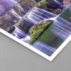 Poster - Poster ohne Rahmen - Wasserfall Natur - 40x40 cm - Produktbild-Vorschau 2