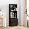 BEALIFE - Scaffale a colonna 60x34x180 cm con 2 cassetti | Anteprima dell’immagine prodotto 8