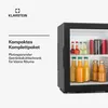 Klarstein Kühlschrank, Mini Kühlschrank mit Glastüre, Produktbild-Vorschau 3