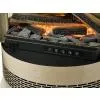 Acantha Orbit camino elettrico 1800 W crema – fiamma LED 3 Anteprima dell’immagine prodotto 9