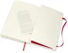 Moleskine Scarlet Red Large Plain Notebook Soft Voir les images du produit 8