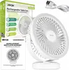 Ventilatore da tavolo con batteria e luce 48xSMD bianco Anteprima dell’immagine prodotto 11