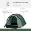 Outsunny Zelt für 2 Personen 190T Campingzelt mit Heringen Produktbild-Vorschau 6