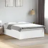 vidaXL Cadre de lit blanc 150x200 cm en bois composite Voir les images du produit 2