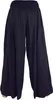Boho Hosenrock, Weite Sommerhose - Schwarz, Damen, Viskose, Produktbild-Vorschau 2
