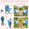Sunula Kinder Campingstuhl mit Getränkehalter, Anglersessel Produktbild-Vorschau 7