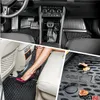 A collage of images showing car floor mats and a trunk liner, with a woman's legs visible in one shot. Anteprima dell’immagine prodotto