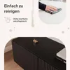 Meuble TV bas Idohome Angel 100 cm noir mat - Meuble TV, Voir les images du produit 8