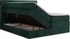 MKS MEBLE Boxspringbett 200x200 Dunkelgrün Cord, Produktbild-Vorschau 7