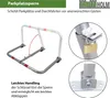 2x Parkplatzsperre abschließbar 43 x 80 cm Parkplatzbügel Produktbild-Vorschau 4