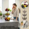 eluno Porte-objets rond à 3 étages / corbeille à pain, Voir les images du produit 4