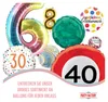 Folienballon Birthday Boy Shape blau 70 x 60 cm Produktbild-Vorschau 8