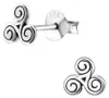 Keltische Symbole Ohrstecker: Ohrringe Silber 925 Produktbild-Vorschau 1