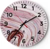 Wanduhr - Rund - Glasuhr - Abstraktion modern - 40x40cm - Produktbild-Vorschau 1