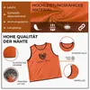 10x Fußball Leibchen Trainingsleibchen Markierungshemd Produktbild-Vorschau 7