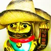 Glückskatze - Maneki-neko - Winkekatze - 40 cm - gold Produktbild-Vorschau 6