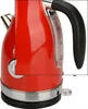 Close-up of a red electric kettle. Podgląd zdjęcia produktu