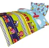 JACK Renforcé Baby Bettwäsche 2 tlg. 100x135cm Zug Traktor Produktbild-Vorschau 1
