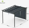 Blumfeldt Pergola 3x4 m, Wetterfestes Polyesterdach & Produktbild-Vorschau 8