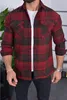 Koszula flanelowa H-263 Koszula flanelowa w kratę Koszula Podgląd zdjęcia produktu 2