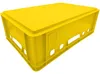 3x BURI Fleischkiste E2 Gelb 60x40x20cm Lagerkiste, Produktbild-Vorschau 3