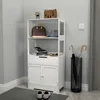 Mondeer Hochschrank Badschrank mit Schublade 60 x 30 x Produktbild-Vorschau 7