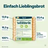 Locawo High Protein Low Carb Weißbrot | Weizenbrot 400g Produktbild-Vorschau 3