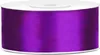 Ruban cadeau satin lilas 25m 25mm de large Voir les images du produit 1