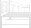 Divano letto allungabile Struttura letto in metallo bianco Anteprima dell’immagine prodotto 11
